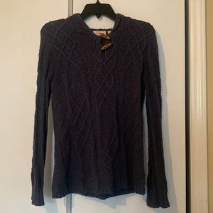 J. Khaki hooded sweater